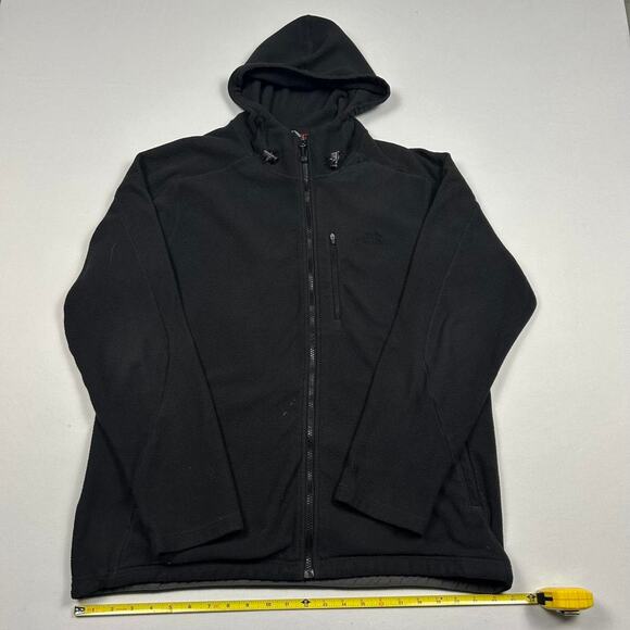 The North Face Black Fleece Zip Up Hoodie - Picture 6 of 8